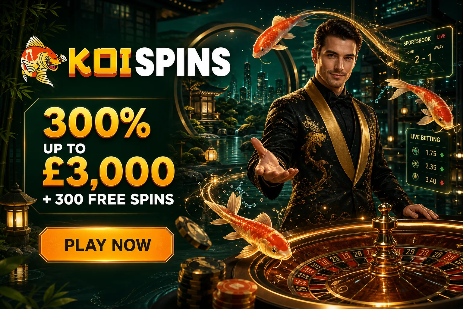 KoiSpins casino promotion